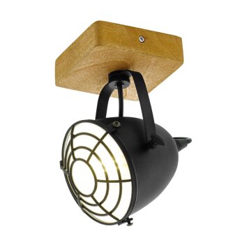 Eglo GATEBECK Faretto Marrone, 1-Luce