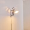 Stranderott Applique Cromo, Bianco, 1-Luce