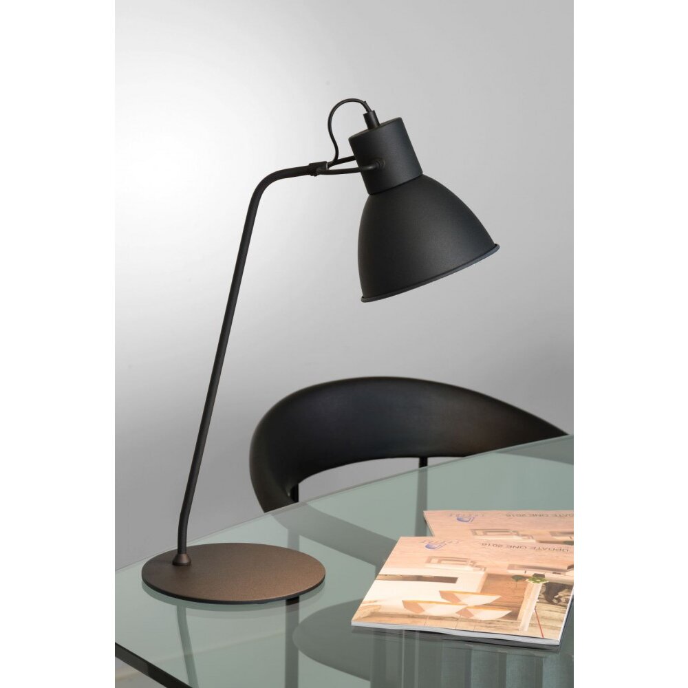 Lucide SHADI Lampada da tavolo Nero, 1-Luce main product photo