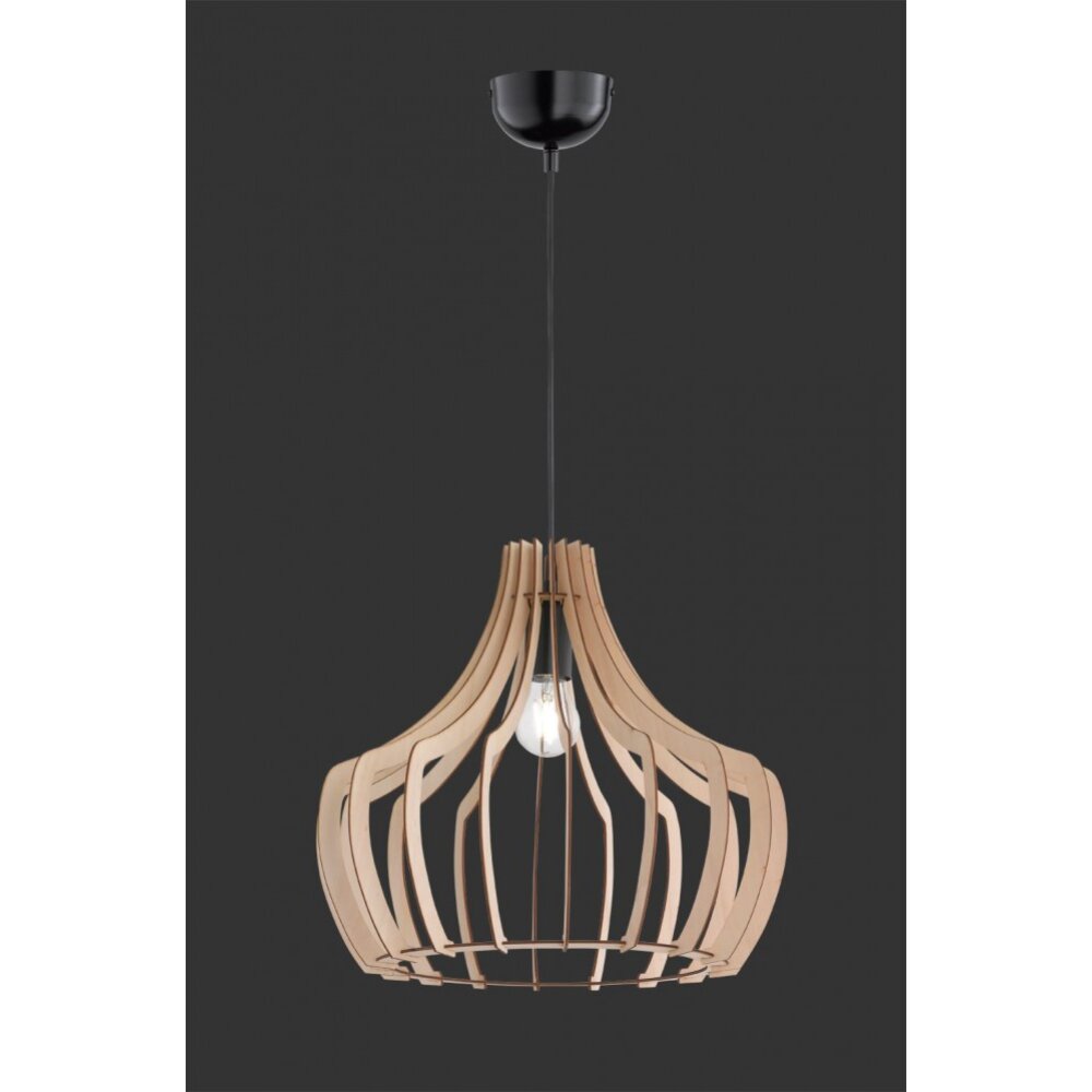 Reality WOOD Lampada a sospensione Legno chiaro, 1-Luce main product photo