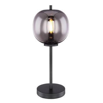 Lampada da Tavolo Globo BLACKY Nero, 1-Luce