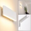 Mosambik Applique LED Bianco, 1-Luce