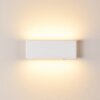 Mosambik Applique LED Bianco, 1-Luce