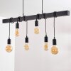 Barbengo Lampada a Sospensione Nero, 6-Luci