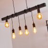 Barbengo Lampada a Sospensione Nero, 6-Luci