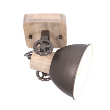 Steinhauer Gearwood Plafoniera Legno chiaro, 1-Luce