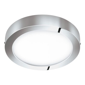 EGLO connect FUEVA-C Lampade LED Cromo, 1-Luce, Cambia colore