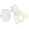 Brilliant Elhi Applique Bianco, 1-Luce