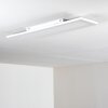 Salmi Plafoniera LED Bianco, 1-Luce, Telecomando