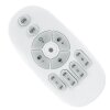 Salmi Plafoniera LED Bianco, 1-Luce, Telecomando