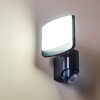 Applique da esterno Larvik LED Antracite, 1-Luce, Sensori di movimento