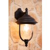 Konstsmide PARMA Applique Nero, Trasparente, chiaro, 1-Luce