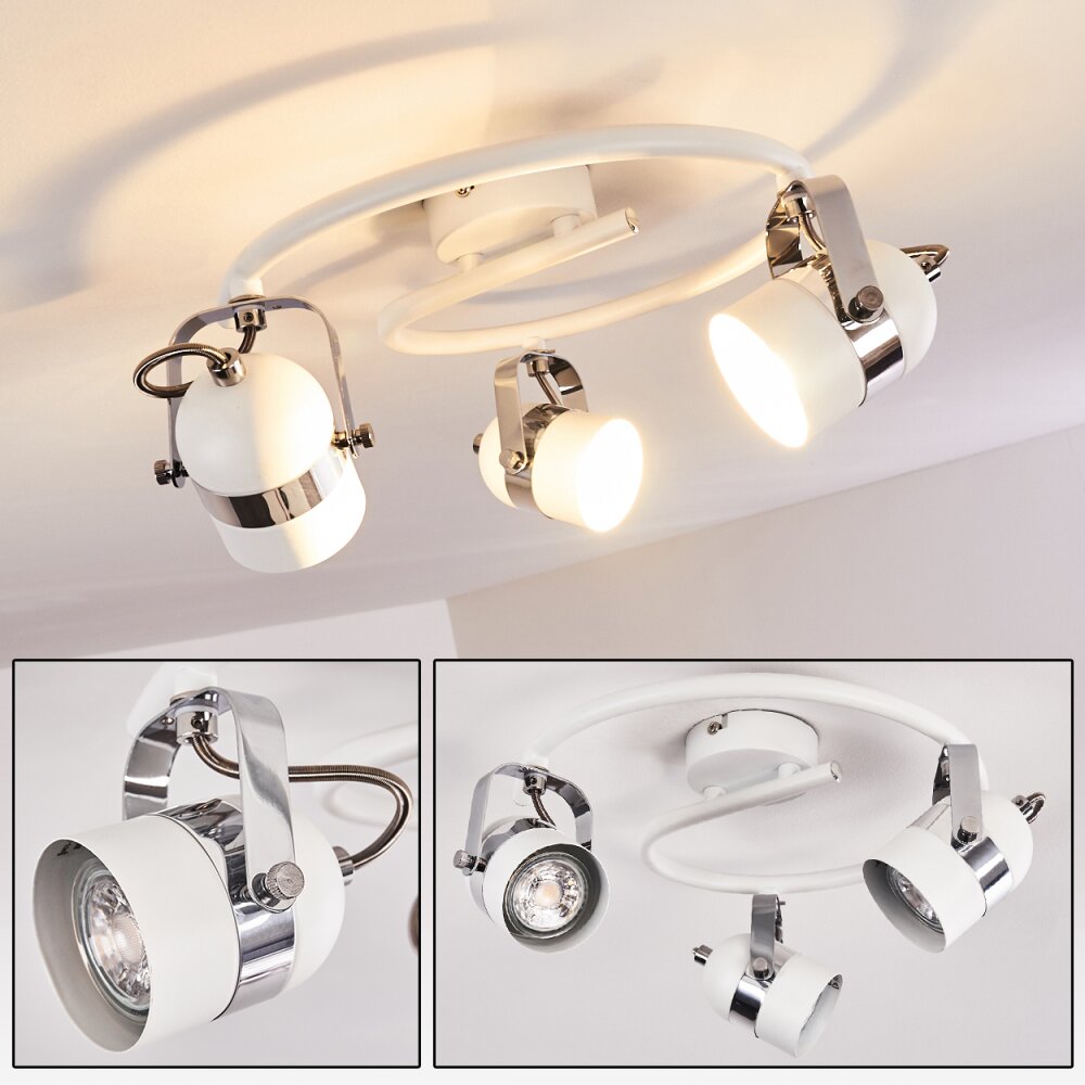 Callac Plafoniera Bianco, 3-Luci main product photo