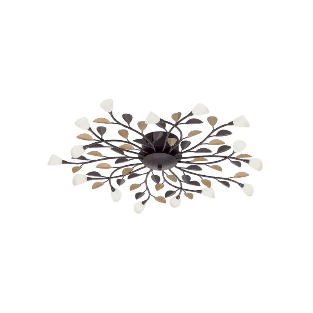 Eglo CAMPANIA Plafoniera Marrone scuro main product photo