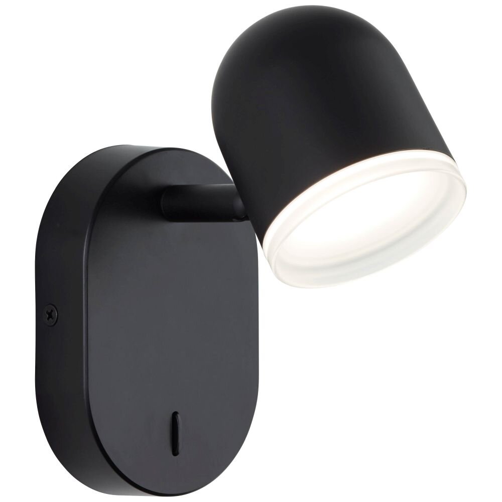 Faretto Brilliant Gretchen Nero, 1-Luce