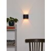 Lucide XIO Applique Nero, 1-Luce