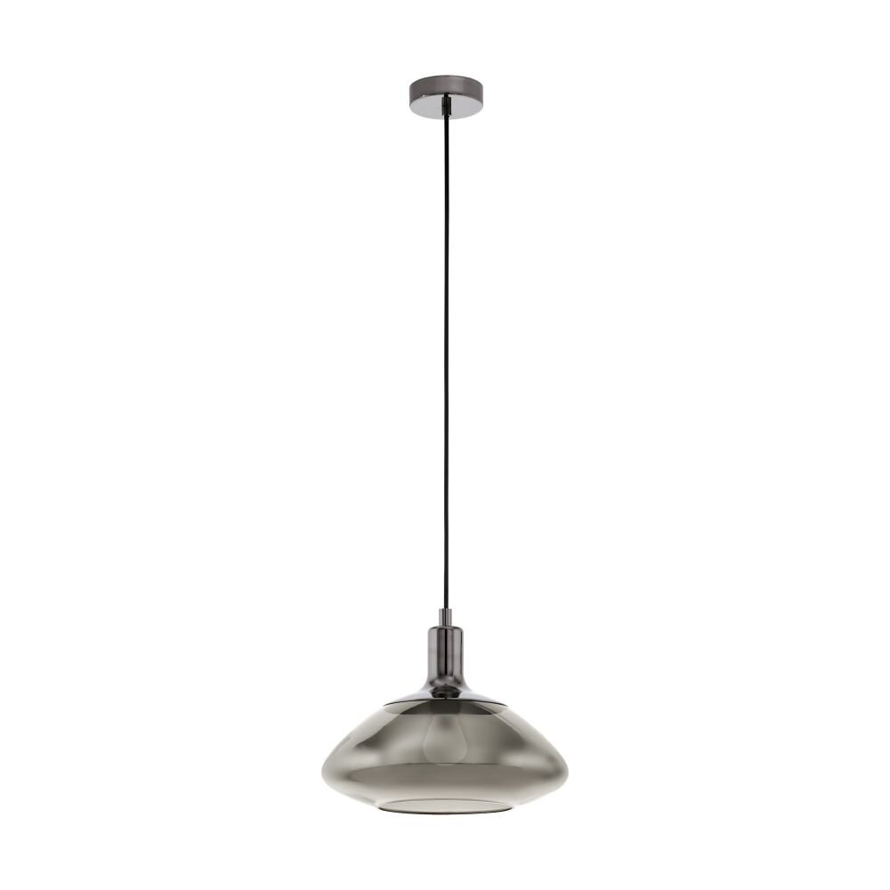 EGLO TORRONTES Lampadario a sospensione Nichel opaco, Nero, 1-Luce main product photo