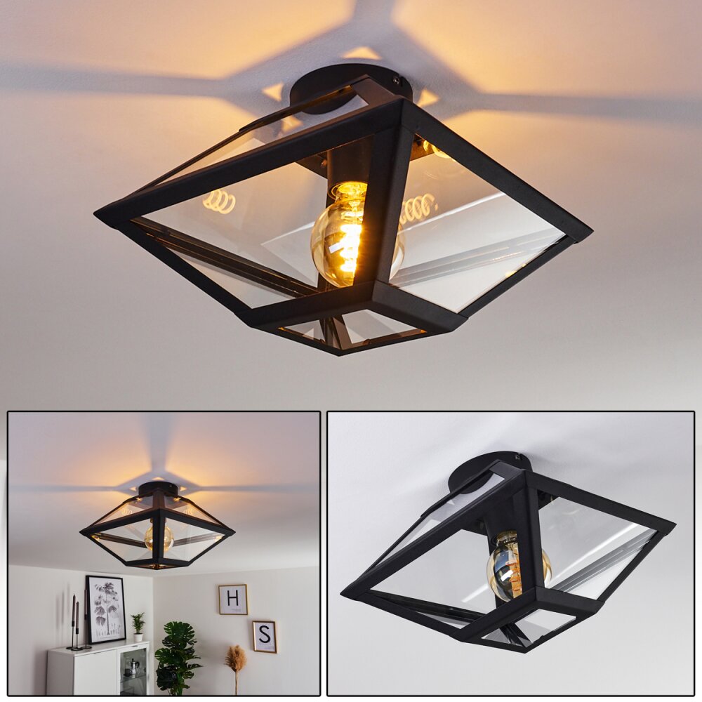 Moraira Plafoniera Nero, 1-Luce main product photo