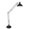 Steinhauer Mexlite Lampada da terra Nero, 1-Luce