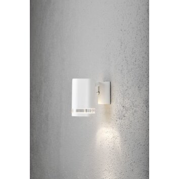 Konstsmide MODENA Applique Bianco, 1-Luce