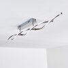 Dundas Plafoniera LED Acciaio inox, 2-Luci