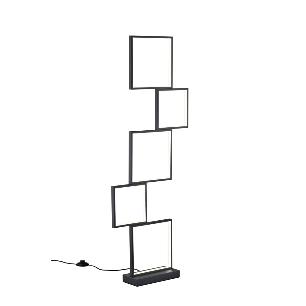 Trio Sorrento Lampada da terra LED Nero, 1-Luce main product photo