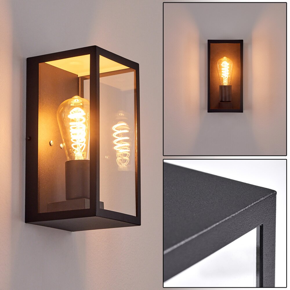 Hamra Applique da esterno Nero, 1-Luce main product photo