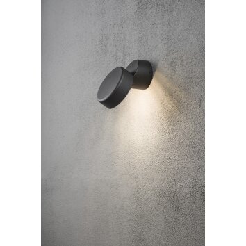 Konstsmide Vicenza Applique LED Nero, 1-Luce