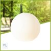 Brilliant Garden Lampada a sfera Bianco, 1-Luce