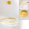 Stalon Lampada a Sospensione LED Oro, 1-Luce