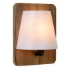 Lucide IDAHO Applique Legno scuro, 1-Luce