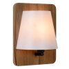 Lucide IDAHO Applique Legno scuro, 1-Luce