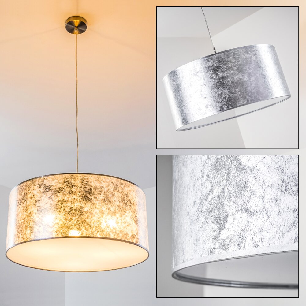 Lampada a Sospensione Norrfors Nichel opaco, 3-Luci main product photo