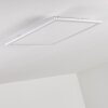 Salmi Plafoniera LED Bianco, 1-Luce