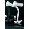 Globo PRACTICA Lampada con pinza Bianco, 1-Luce