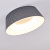 Fremont Plafoniera LED Grigio, 1-Luce