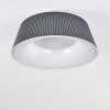 Fremont Plafoniera LED Grigio, 1-Luce