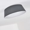 Fremont Plafoniera LED Grigio, 1-Luce