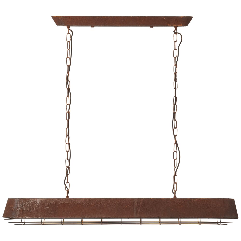 Brilliant Alvera Lampada a Sospensione Ruggine, 4-Luci main product photo