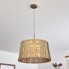 Timmele Lampadario a sospensione Legno chiaro, Nichel opaco, 1-Luce