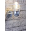 Nordlux Agger Applique Acciaio inox, Trasparente, chiaro, 1-Luce