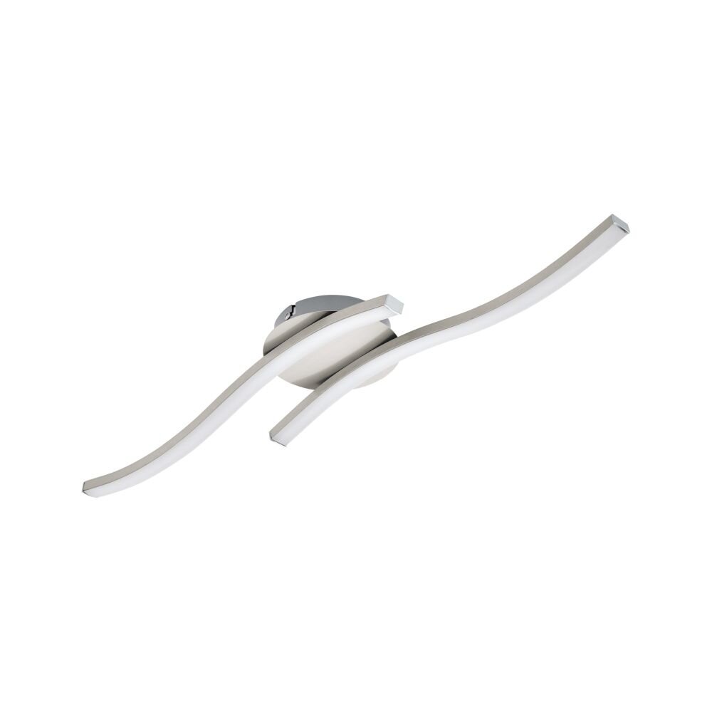 Plafoniera EGLO CABEZAS LED Nichel opaco, Bianco, 2-Luci main product photo