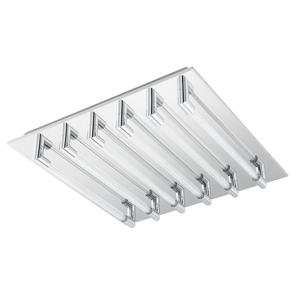 Eglo VELARDE Plafoniera LED Cromo, 6-Luci main product photo