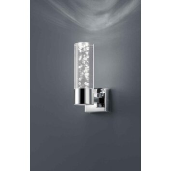 Trio Serie 2824 Applique LED Cromo, 1-Luce