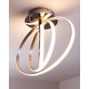 Trio Corland Plafoniera LED Cromo, 1-Luce