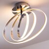 Trio Corland Plafoniera LED Cromo, 1-Luce