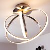 Trio Corland Plafoniera LED Cromo, 1-Luce