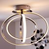 Trio Corland Plafoniera LED Cromo, 1-Luce