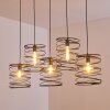 Hoenkoop Lampadario a sospensione Grigio, Nero, 5-Luci