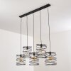 Hoenkoop Lampadario a sospensione Grigio, Nero, 5-Luci